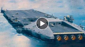 Here's US New Gigantic Aircraft Carrier SHOCKED The World