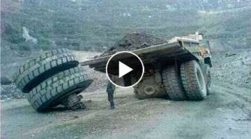 Dangerous Idiots Operator Dump Trucks at Works || Best Truck Disasters Compilation