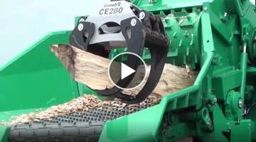 JENZ HEM|Amazing Biggest Heavy Duty Wood Chipper Machines And Fast Extreme Tree Shredder Technolo...