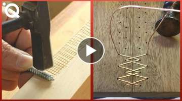 Satisfying Wood Carving & Ingenious Woodworking Joints