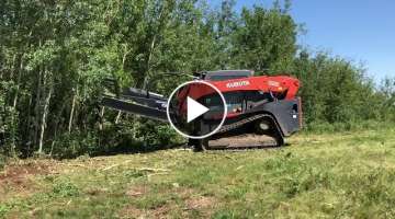 Blue Diamond Extreme Duty Brush Cutter for Skid Steer demo by Swift Fox Industries