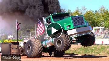 Semi/Truck/Tractor Pulls! Over The Top Diesel Showdown - Session 1