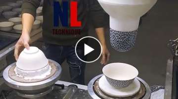 Amazing Ceramic Making Projects with Machines and Workers at High Level